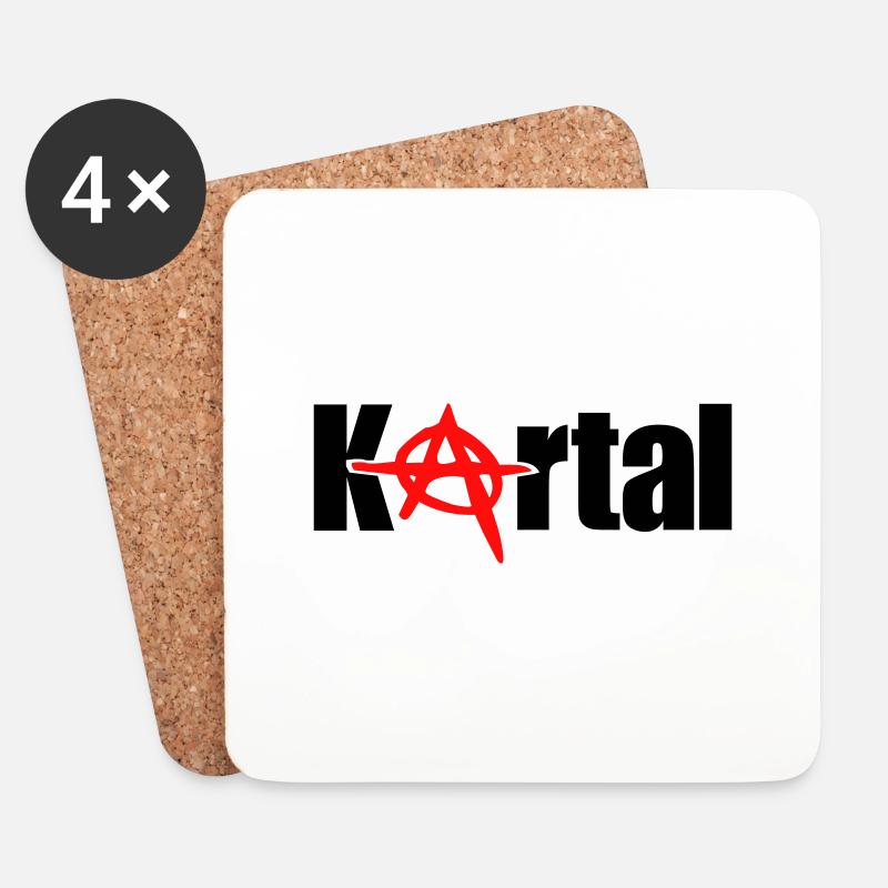 kartal - Coasters (set of 4) - white