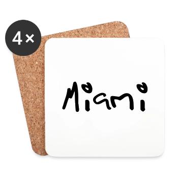 miami - Untersetzer (4er-Set) - Weiß - Vorne