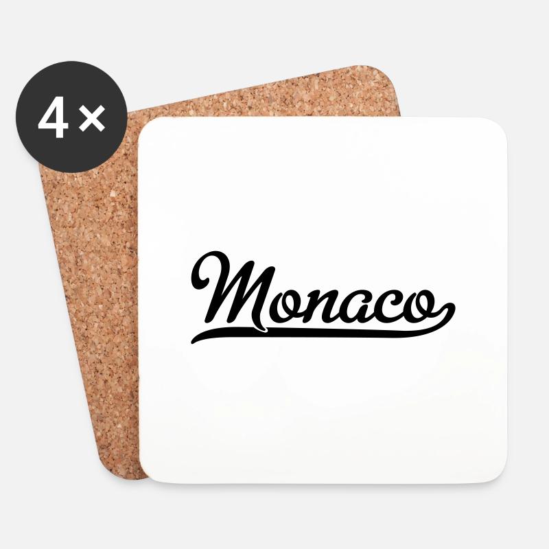 Monaco - Coasters (set of 4) - white