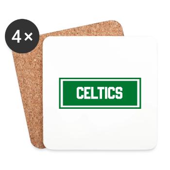 Celtics - Coasters (set of 4) - white - Front