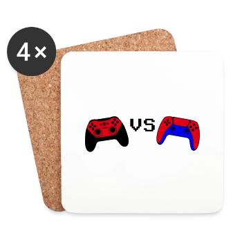 Controller VS - Untersetzer (4er-Set) - Weiß - Vorne