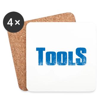 I Work With A Bunch Of Tools 22 - Coasters (set of 4) - white - Front