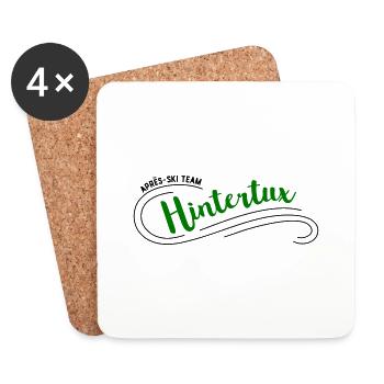 Après-Ski Hintertux - Coasters (set of 4) - white - Front
