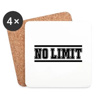 No Limit - Coasters (set of 4) - white - Front