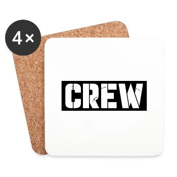 Crew Design - Coasters (set of 4) - white - Front