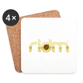 ridm gold - Untersetzer (4er-Set) - Weiß - Vorne