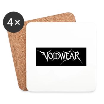 VOIDWEAR Standart V.2 - Untersetzer (4er-Set) - Weiß - Vorne