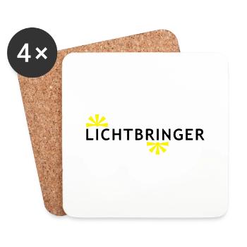 LIGHT CHARMS - Coasters (set of 4) - white - Front
