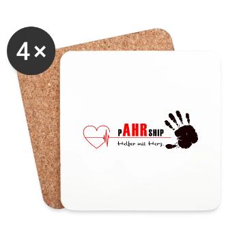 We Ahr Together - solidAHRität - - Untersetzer (4er-Set) - Weiß - Vorne