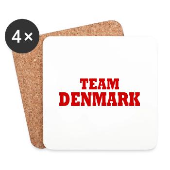 Denmark - Coasters (set of 4) - white - Front