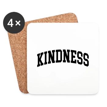 Kindness - Coasters (set of 4) - white - Front