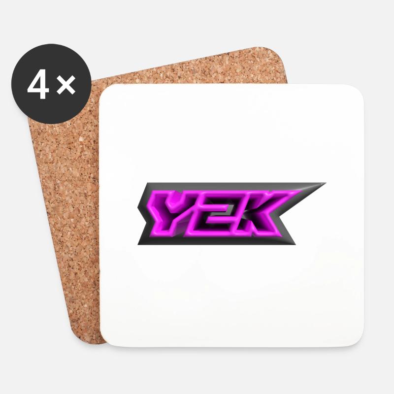 Y2K - Untersetzer (4er-Set) - Weiß