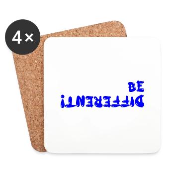 be different - Untersetzer (4er-Set) - Weiß - Vorne