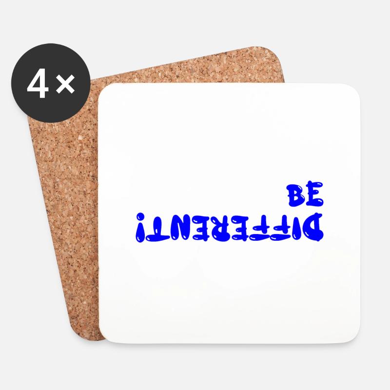 be different - Untersetzer (4er-Set) - Weiß