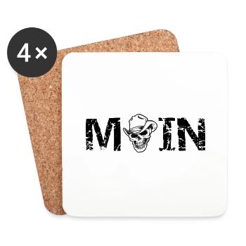Moin - Untersetzer (4er-Set) - Weiß - Vorne
