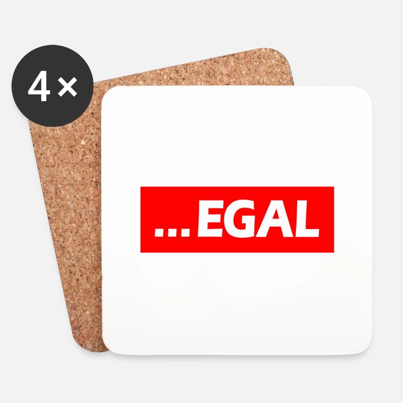 ... EGAL - Untersetzer (4er-Set) - Weiß