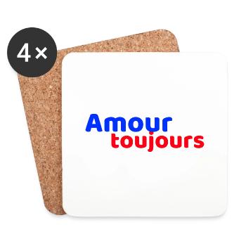 Love Always - Coasters (set of 4) - white - Front