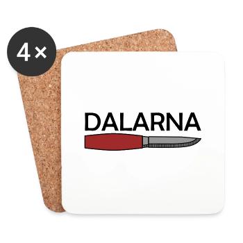 Dalarna - Coasters (set of 4) - white - Front