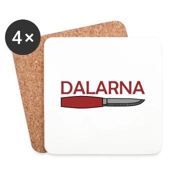 Dalarna - Coasters (set of 4) - white - Front