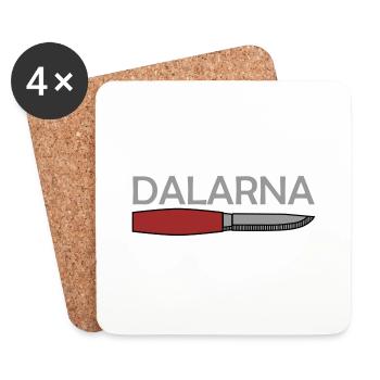 Dalarna - Coasters (set of 4) - white - Front
