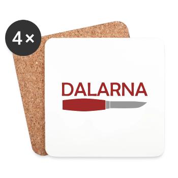 Dalarna - Coasters (set of 4) - white - Front