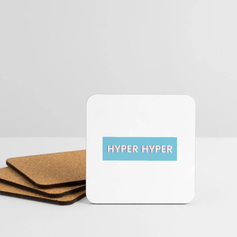 HYPER HYPER pixel Dessous de verre (lot de 4)