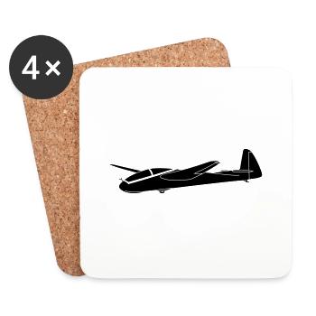szd bocian - Untersetzer (4er-Set) - Weiß - Vorne