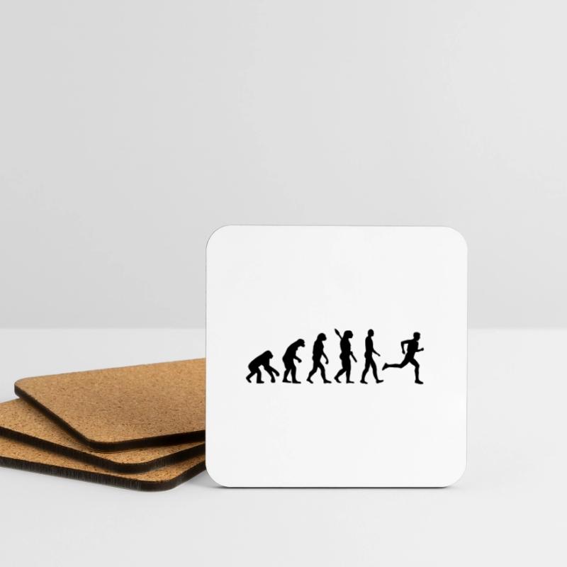 Evolution running Coasters (set of 4)