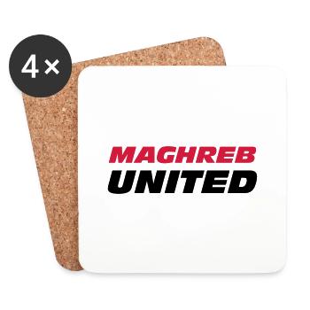 Maghreb United - Coasters (set of 4) - white - Front