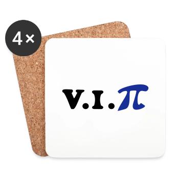 V.I.Pi - Coasters (set of 4) - white - Front