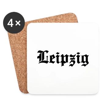 Leipzig - Untersetzer (4er-Set) - Weiß - Vorne