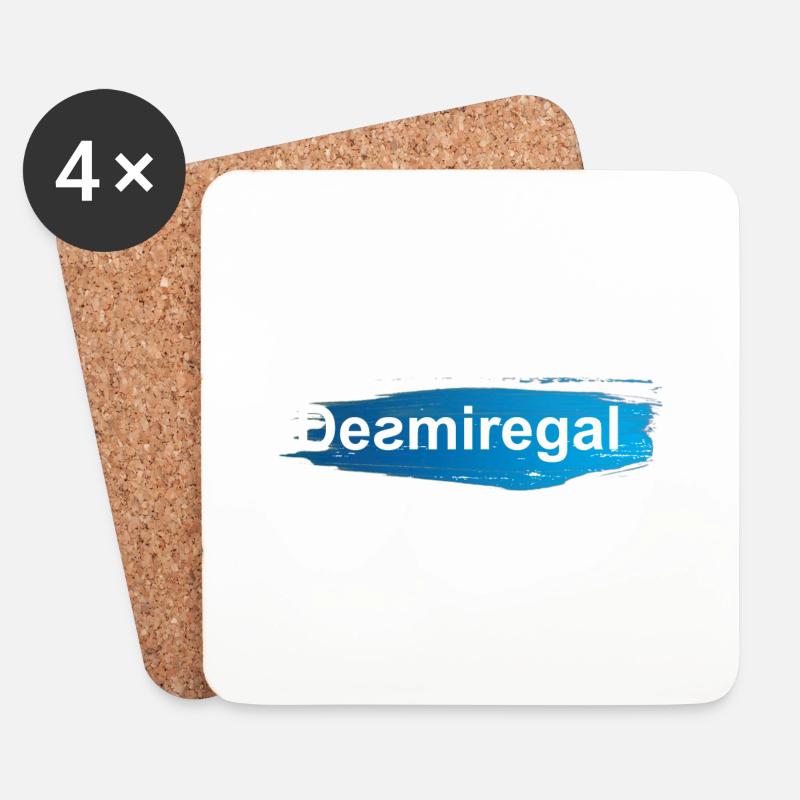 Desmiregal - Untersetzer (4er-Set) - Weiß
