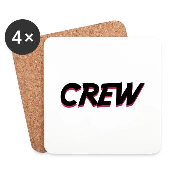Crew - Coasters (set of 4) - white - Front