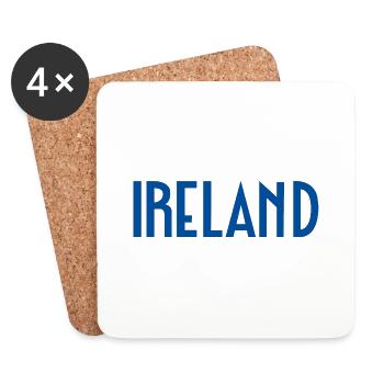 Ireland - Coasters (set of 4) - white - Front