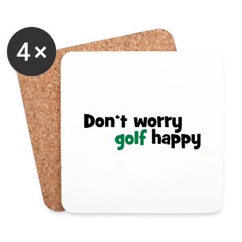 Golfe - Dessous de verre (lot de 4) - blanc - Devant