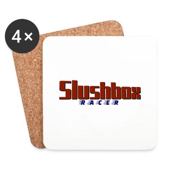 Slushbox Racer Automatik Fahrer - Untersetzer (4er-Set) - Weiß - Vorne
