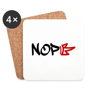 No Kings in America since 1776 - Coasters (set of 4) - white - Front