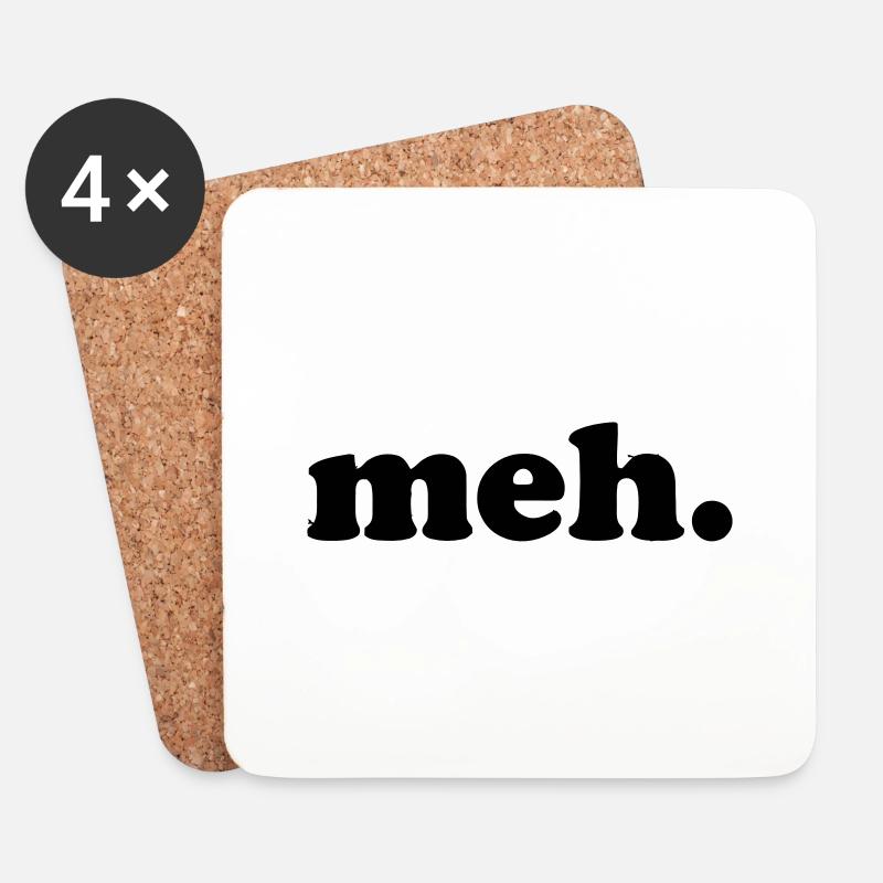 MEH. - Untersetzer (4er-Set) - Weiß