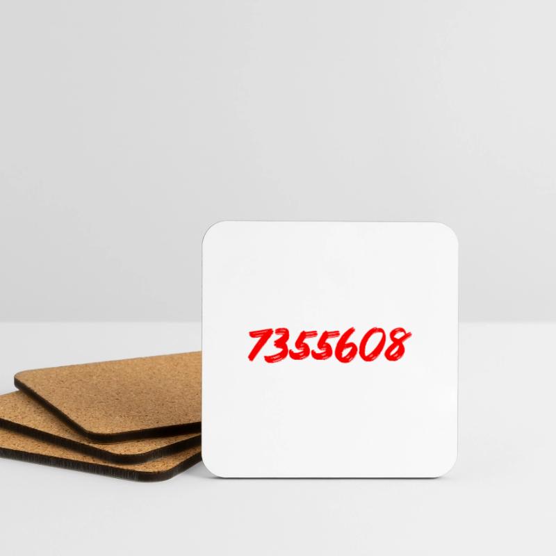 7355608 - Code de désamorçage de bombe Dessous de verre (lot de 4)