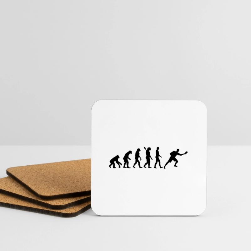 Evolution Table tennis Coasters (set of 4)