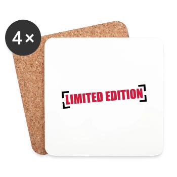 Limited Edition - Untersetzer (4er-Set) - Weiß - Vorne