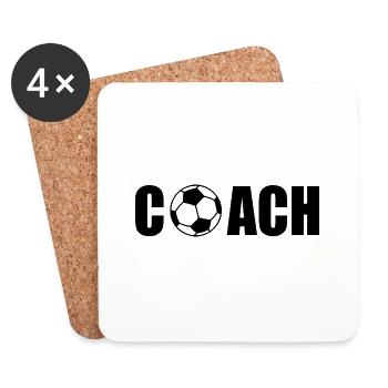 Coach - Coasters (set of 4) - white - Front