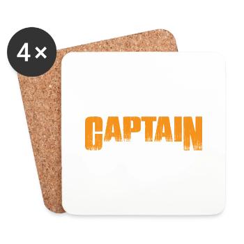 Captain Of The Struggle Bus 11 - Coasters (set of 4) - white - Front