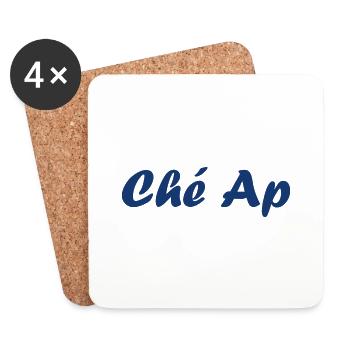 Ché ap - Dessous de verre (lot de 4) - blanc - Devant