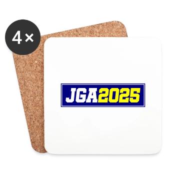 Jga 2025 - Untersetzer (4er-Set) - Weiß - Vorne