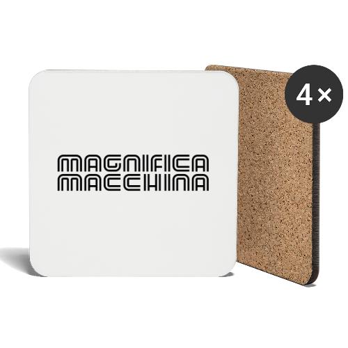 Magnifica Macchina - female - Untersetzer (4er-Set)