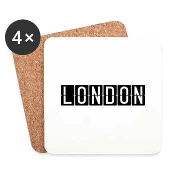London Airport Board - Coasters (set of 4) - white - Front
