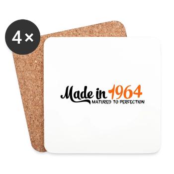 1964 - Coasters (set of 4) - white - Front