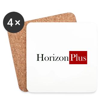 horizon plus - Dessous de verre (lot de 4) - blanc - Devant