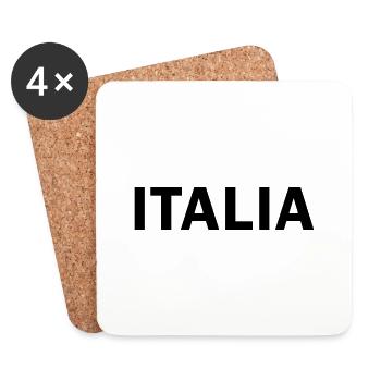 Italia - Untersetzer (4er-Set) - Weiß - Vorne